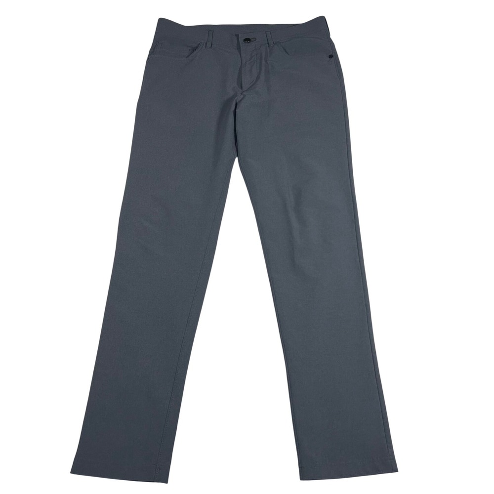 Public Rec All Day Every Day Pants Mens 31x30 Straight Leg Grey Tech Stretch